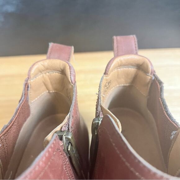 Vionic Bethany Brown Ankle Boots Size 5 - Picture 5 of 15